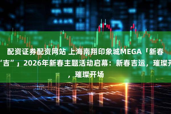 配资证券配资网站 上海南翔印象城MEGA「新春寻“吉”」2026年新春主题活动启幕:新春吉运,璀璨开场